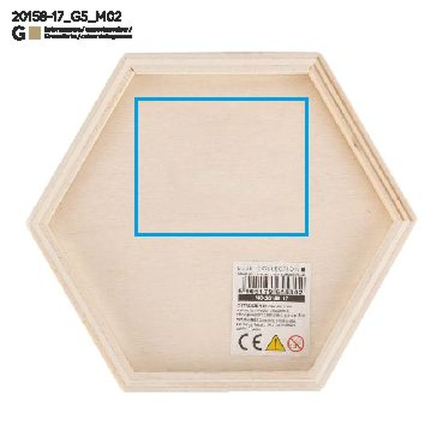 PIXO – casse-tête: Zone de marquage arrière · Gravure laser
