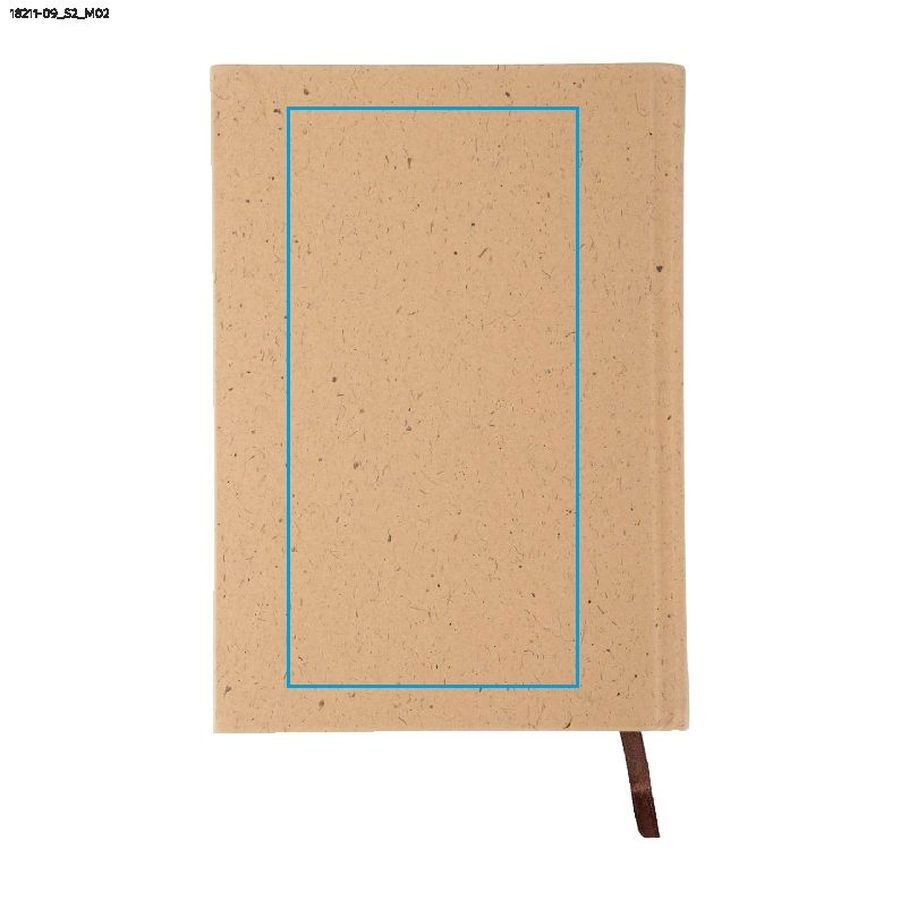 COCO – carnet A5: Zone de marquage arrière · Sérigraphie