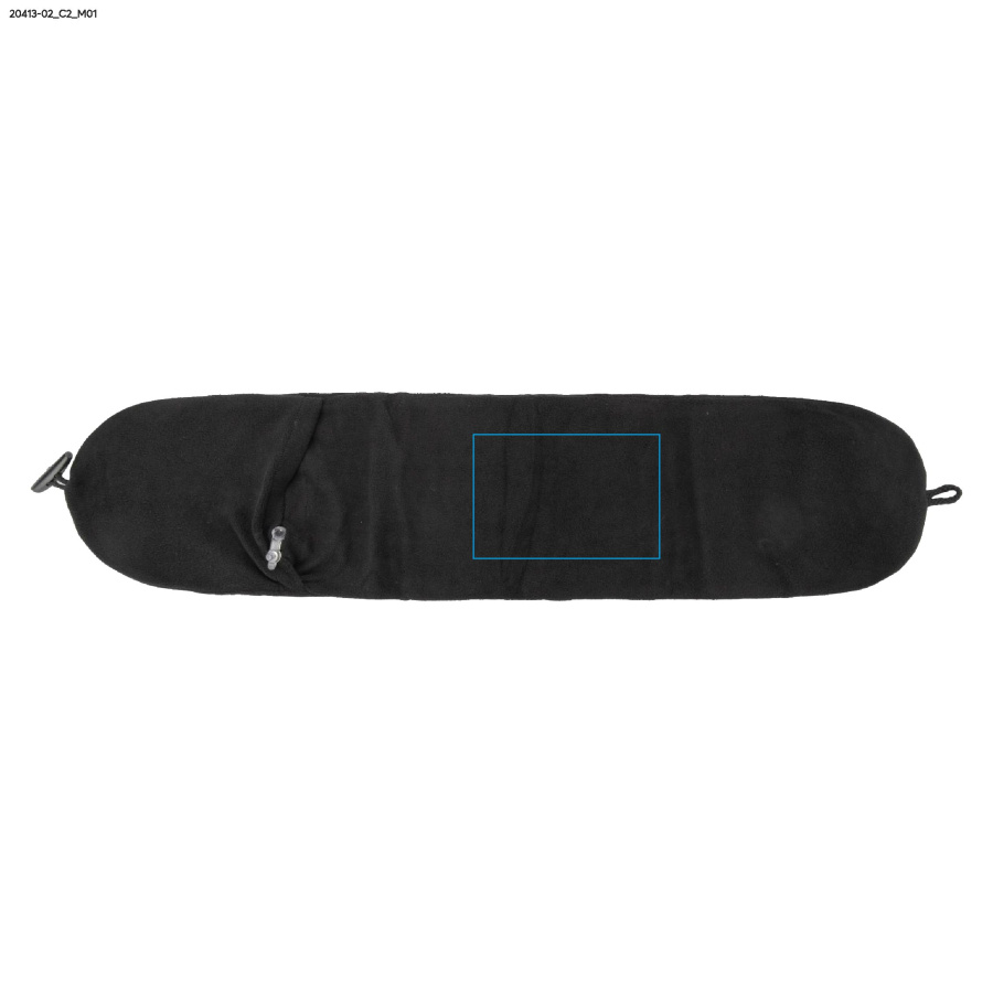 TEVOLVE – coussin de voyage: Zone de marquage avant · DTF