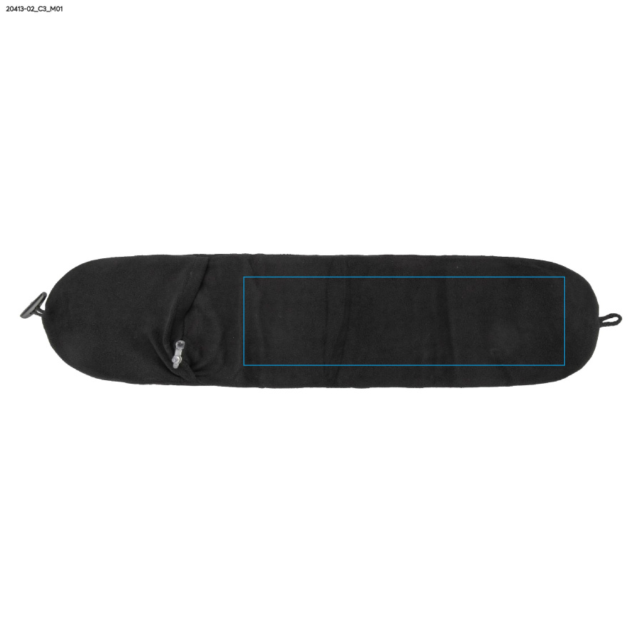 TEVOLVE – coussin de voyage: Zone de marquage avant · DTF