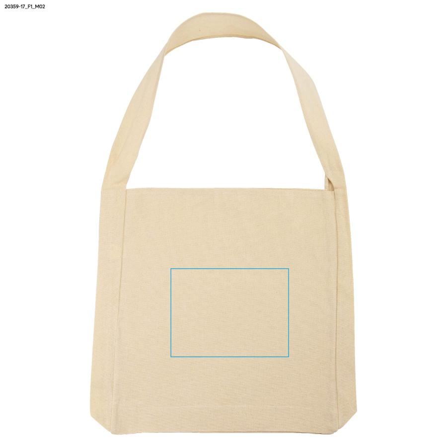 APRO – sac en coton 200 g: Zone de marquage arrière · Transfert sérigraphique