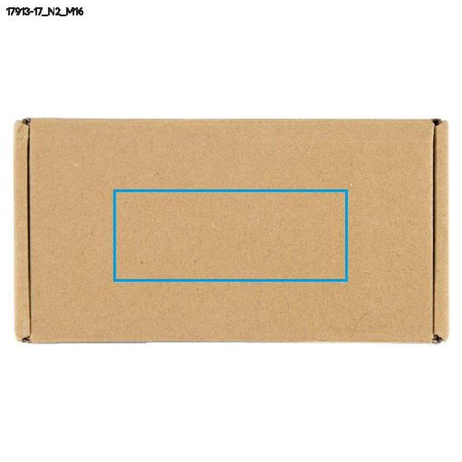 NEN – calendrier en bambou: Zone de marquage box · Tampographie