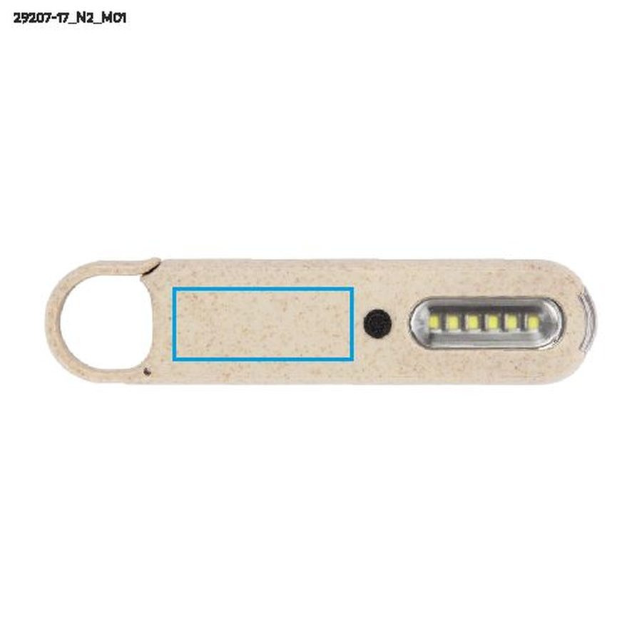 PROKO 2 – lampe de poche: Zone de marquage avant · Tampographie