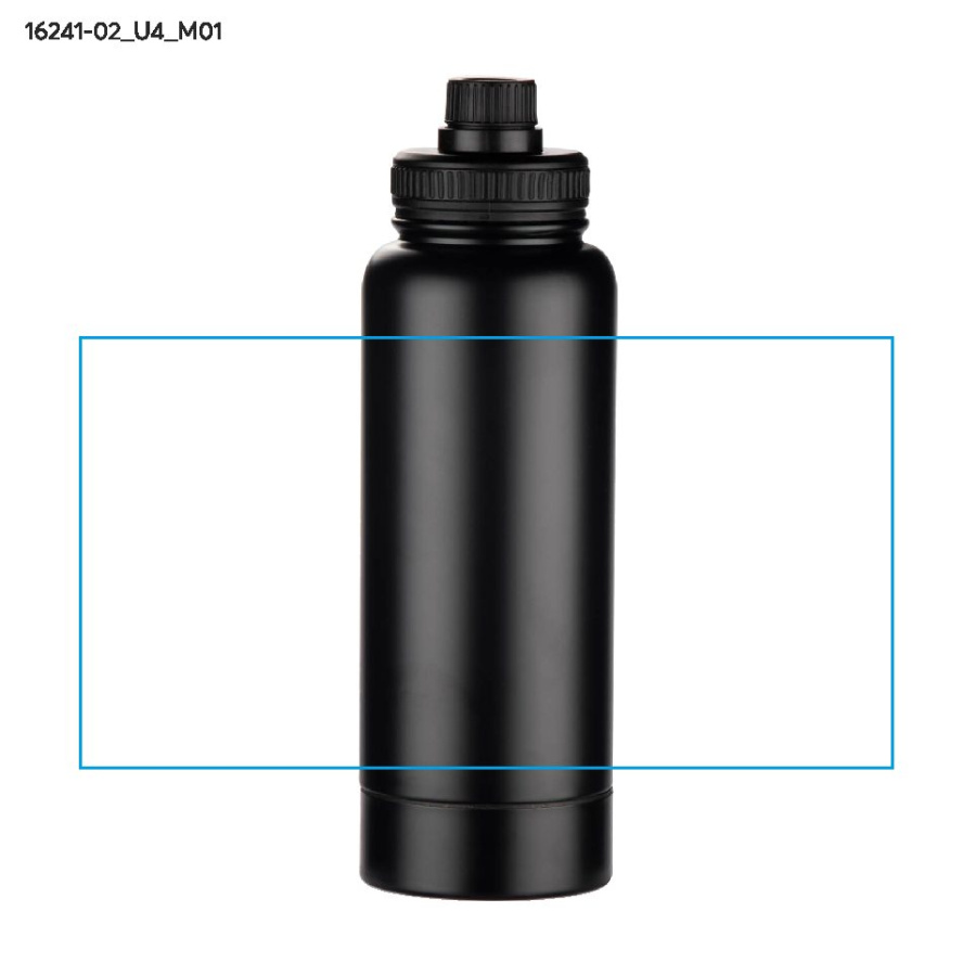 FIDI – bouteille isotherme 1000 ml: Zone de marquage avant · Impression UV