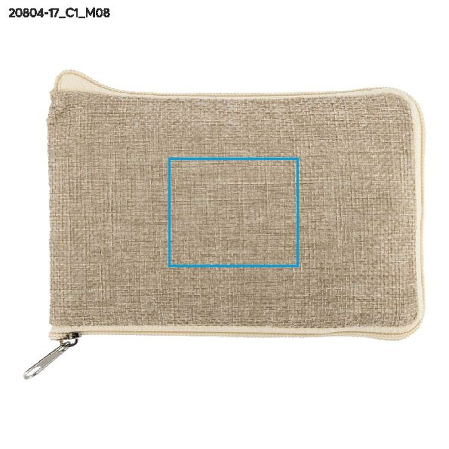ZIPKO – sac de courses pliant 120 g: Zone de marquage bottom · DTF