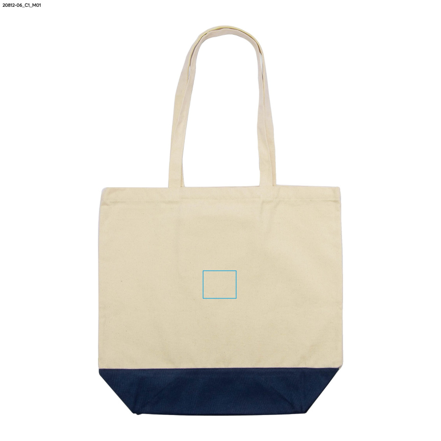 Sac en coton VIBO 340 g: Zone de marquage avant · DTF