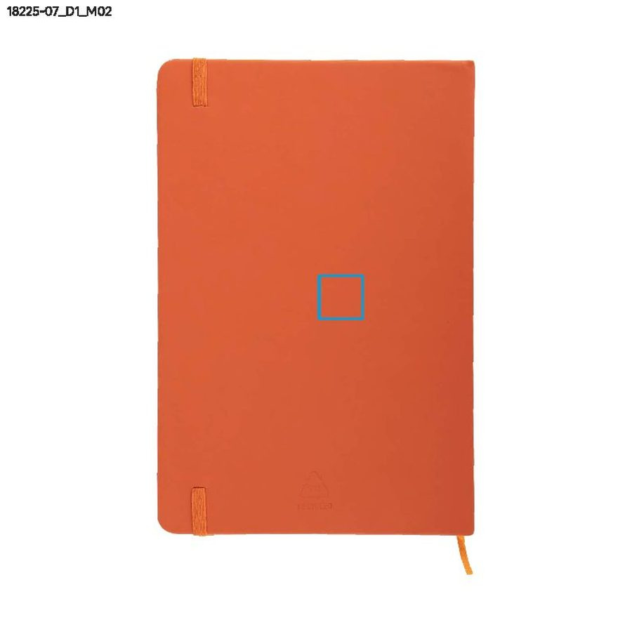 Notes rVITAL A5: Print area back · Doming