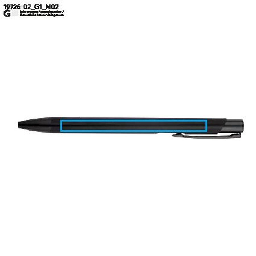 Stylo bille SOT: Zone de marquage arrière · Gravure laser