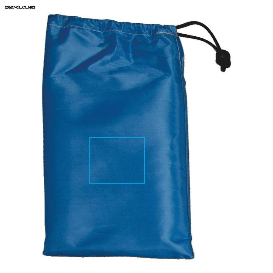 TERLA – natte de pique-nique imperméable: Zone de marquage arrière · DTF