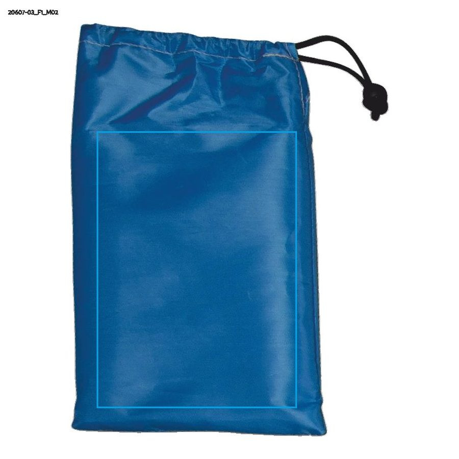 TERLA – natte de pique-nique imperméable: Zone de marquage arrière · Transfert sérigraphique