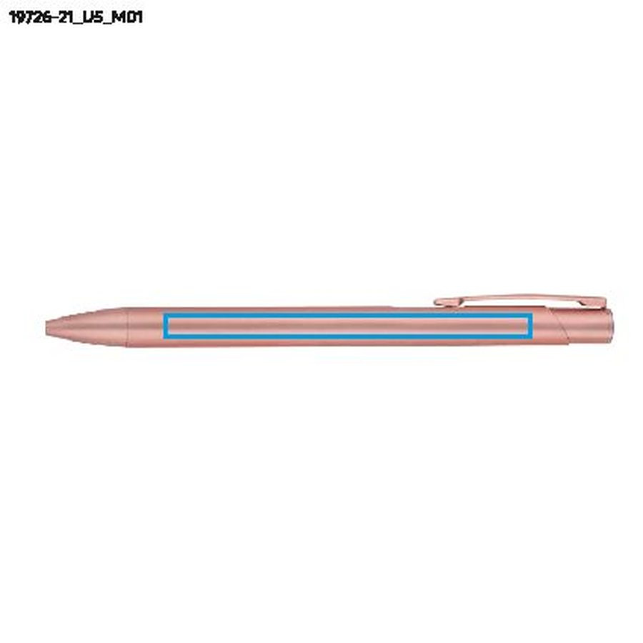 Stylo bille SOT: Zone de marquage avant · Impression UV