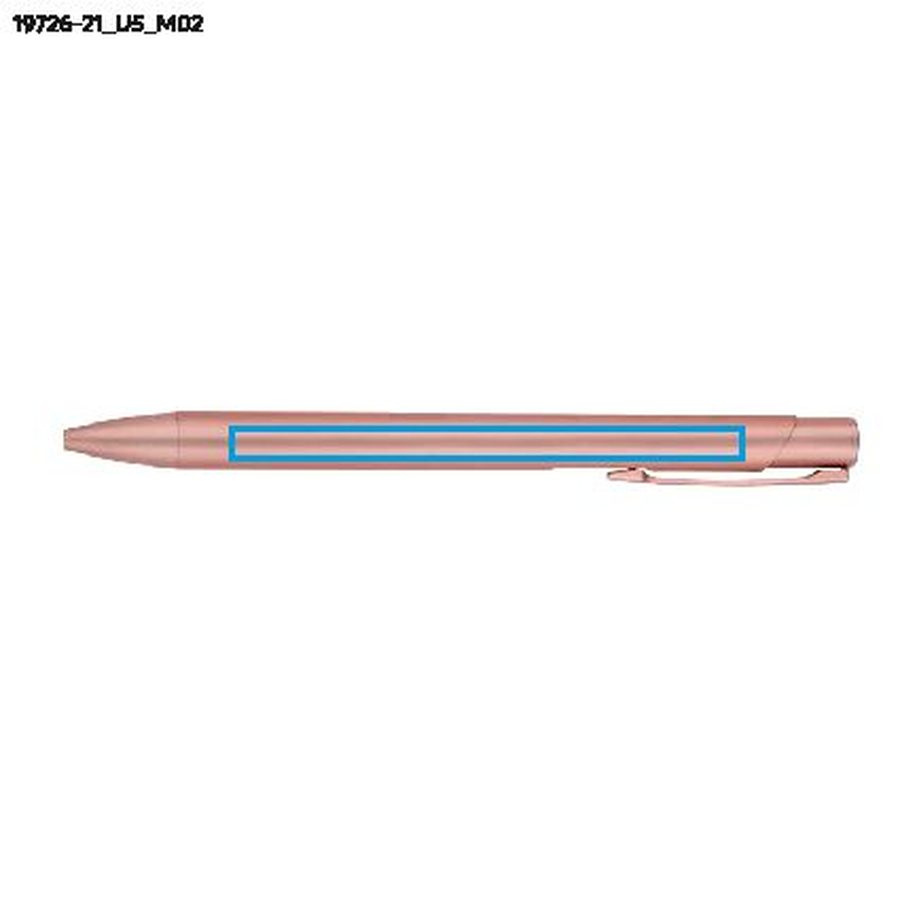 Stylo bille SOT: Zone de marquage arrière · Impression UV