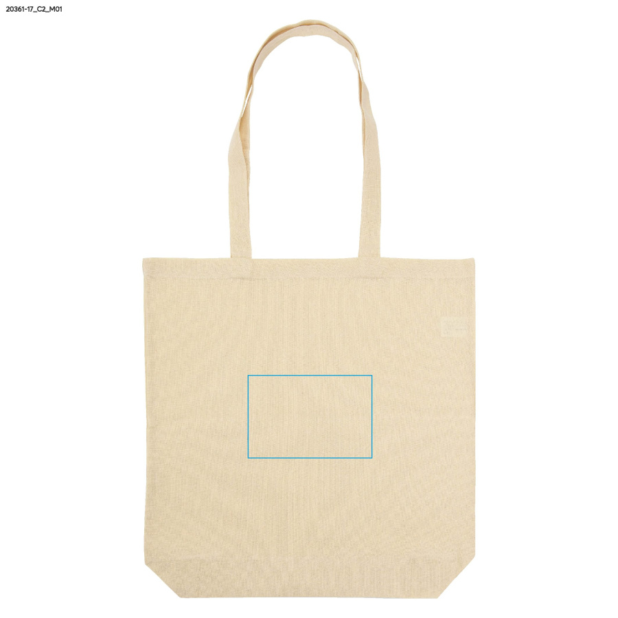 TOBI – sac en coton 140 g: Zone de marquage avant · DTF