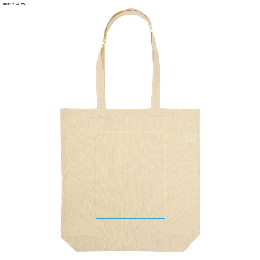 TOBI – sac en coton 140 g: Zone de marquage avant · DTF