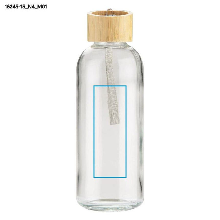 VITRO – bouteille en verre 650 ml: Zone de marquage avant · Tampographie