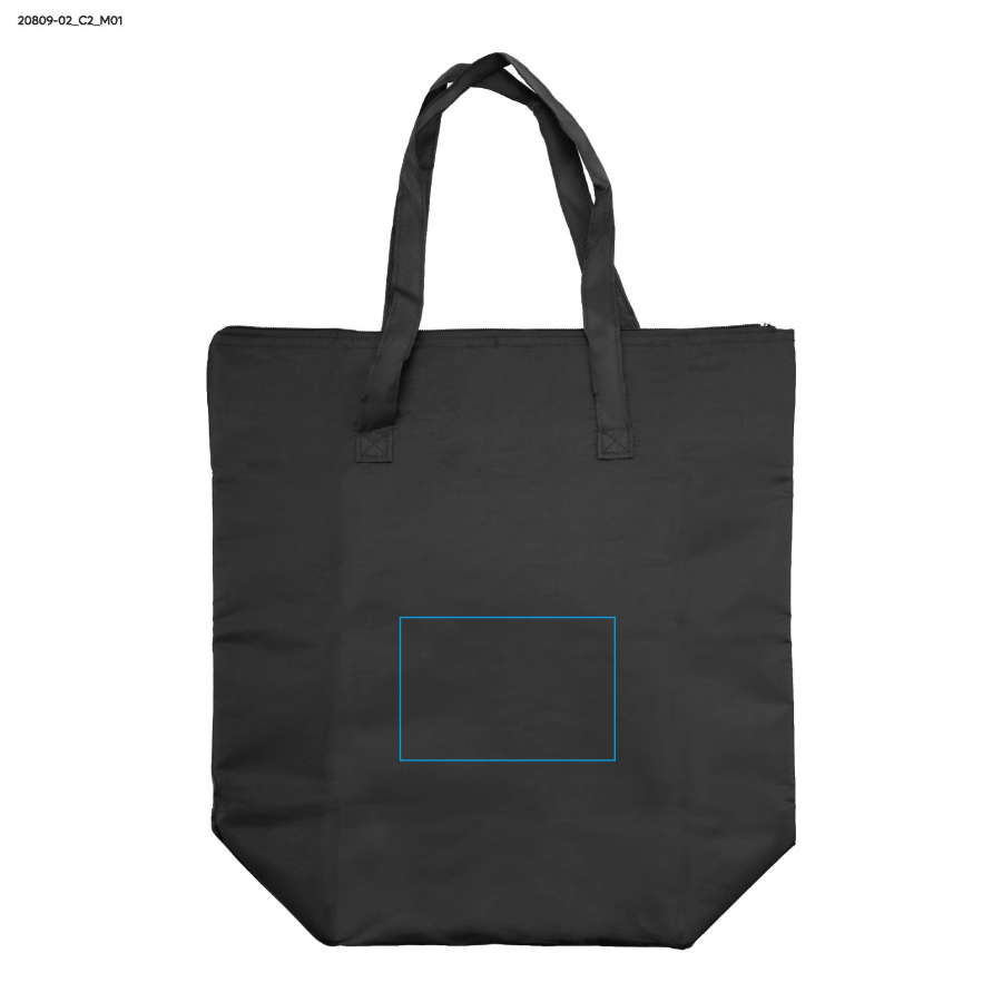 Sac pliable PINO: Zone de marquage avant · DTF