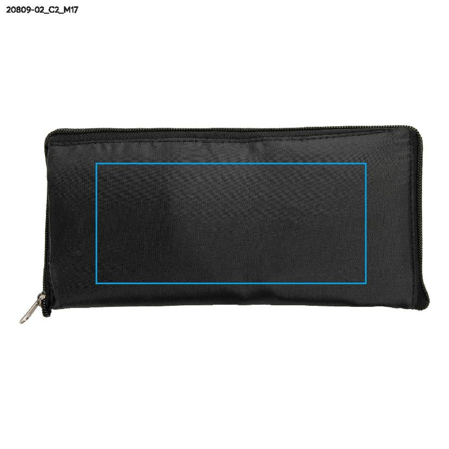 Sac pliable PINO: Zone de marquage de l’étui, Face avant · DTF