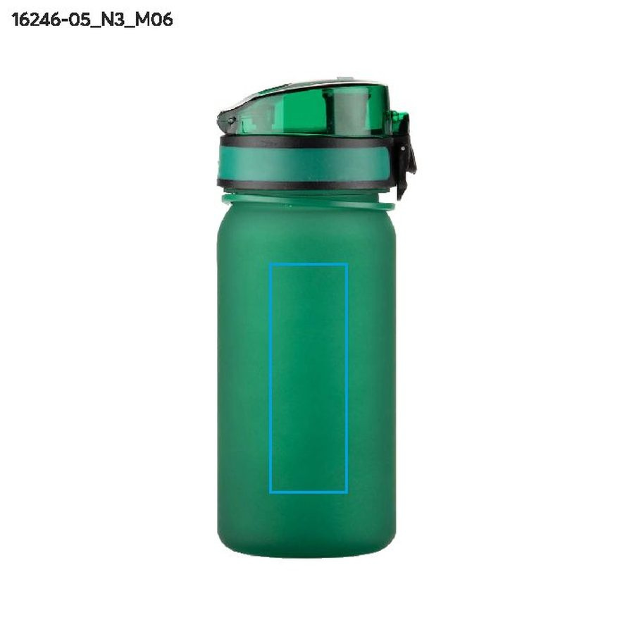 Gourde MOTIVA mini 500 ml: Zone de marquage side · Tampographie