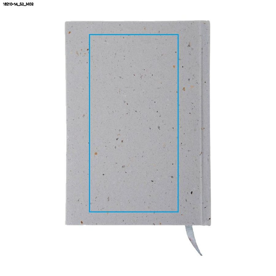 KOFE – carnet A5: Zone de marquage arrière · Sérigraphie