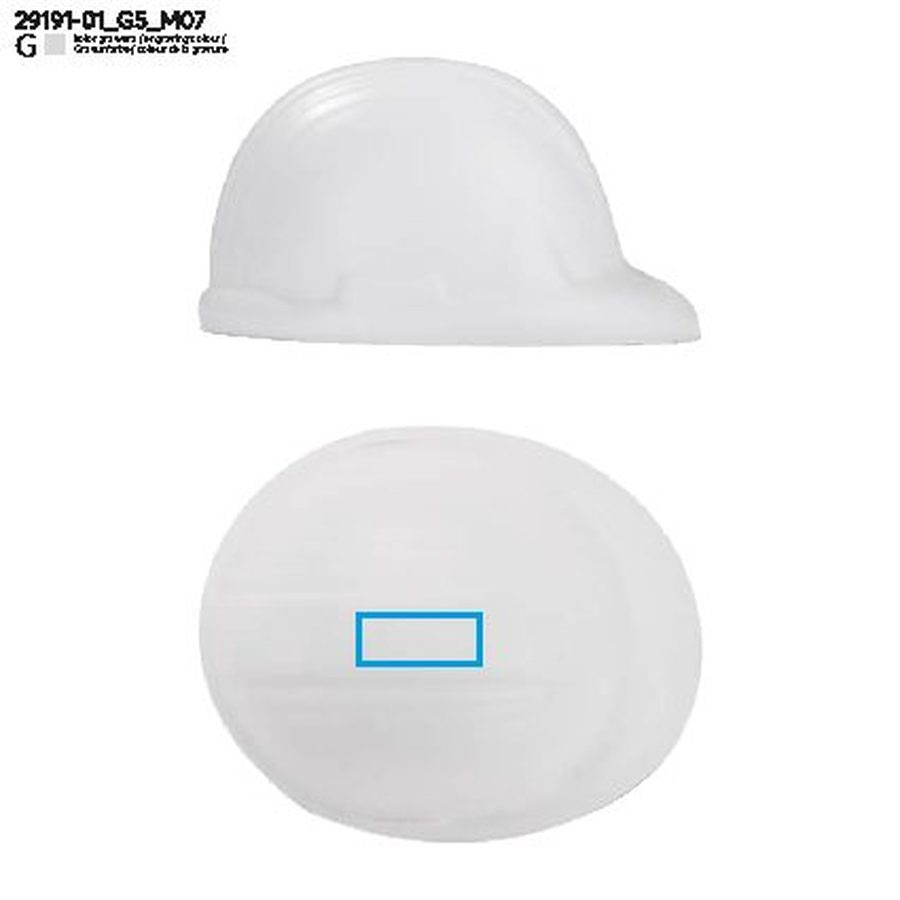 KASK – antistress: Zone de marquage top · Gravure laser