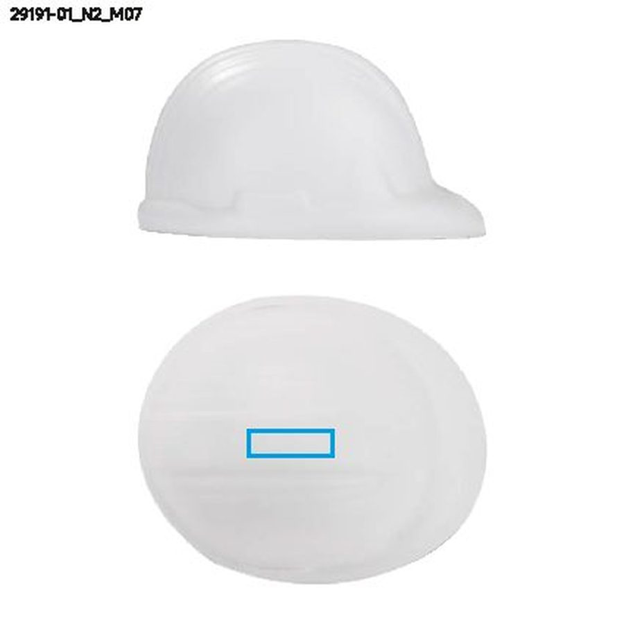 KASK – antistress: Zone de marquage top · Tampographie