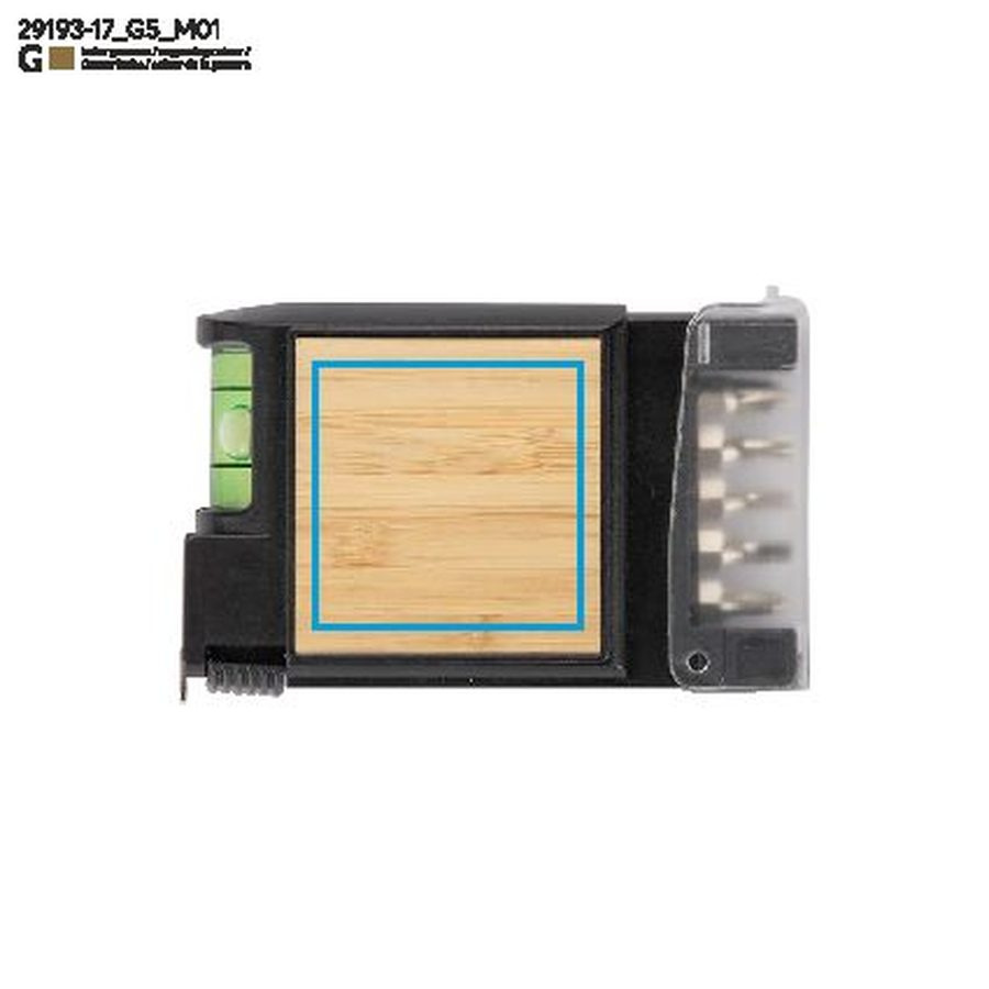 ALGO – outil multifonction: Zone de marquage avant · Gravure laser