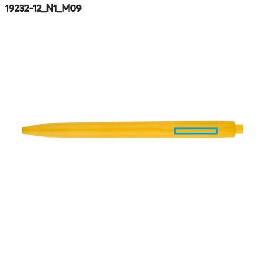 Stylo à bille BASIC: Zone de marquage clip · Tampographie