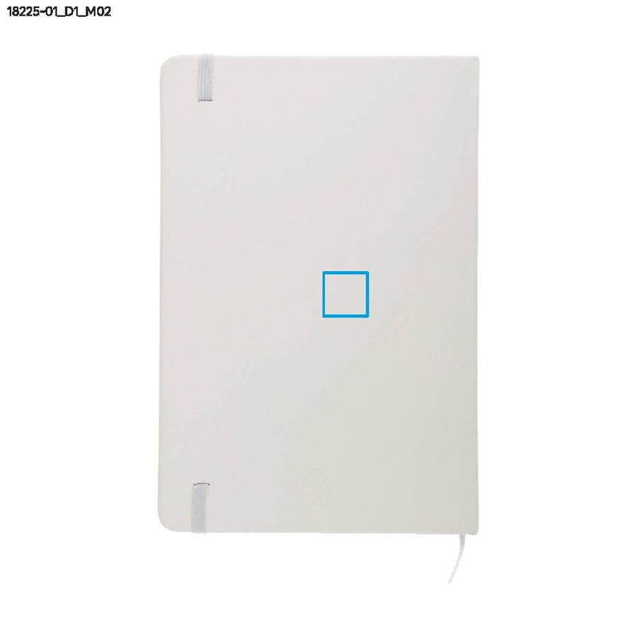 Notes rVITAL A5: Print area back · Doming