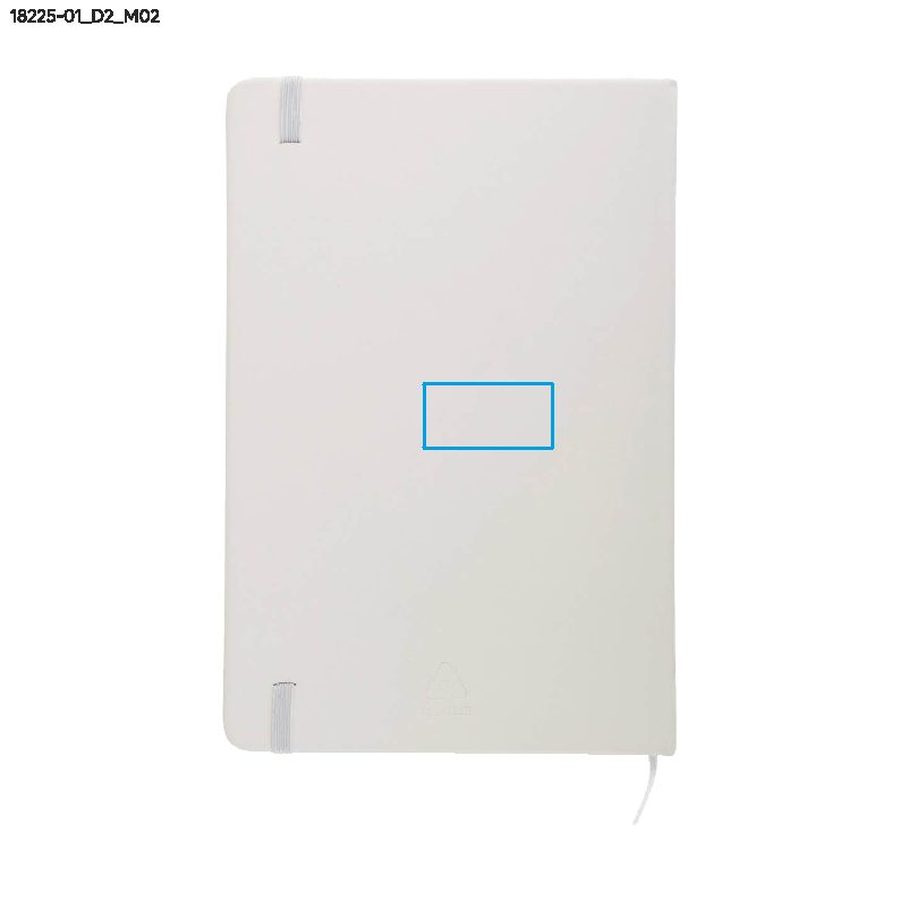 Notes rVITAL A5: Print area back · Doming