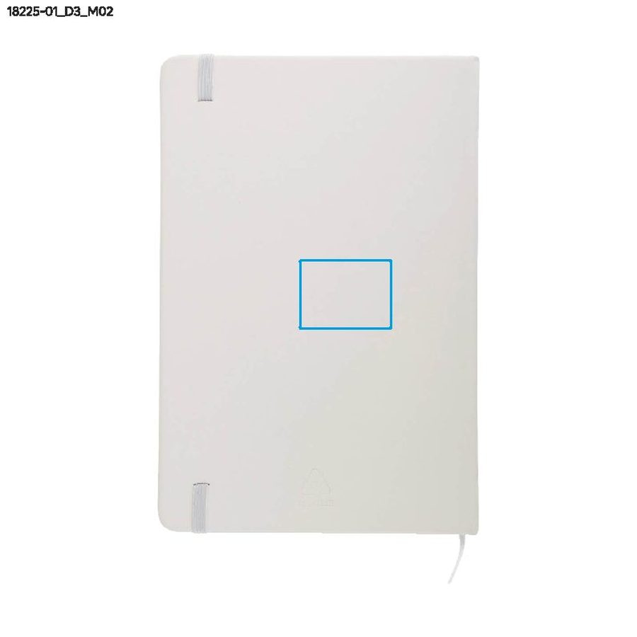 Notes rVITAL A5: Print area back · Doming