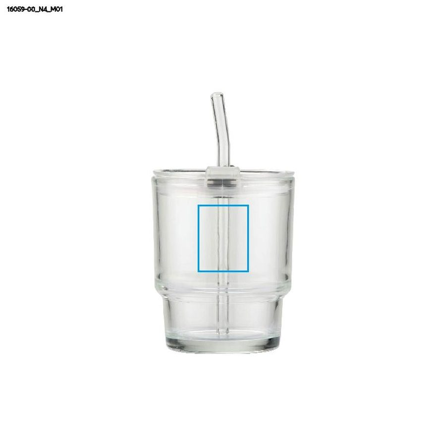 Kubek NOA 350 ml: Pole nadruku z przodu · Tampondruk