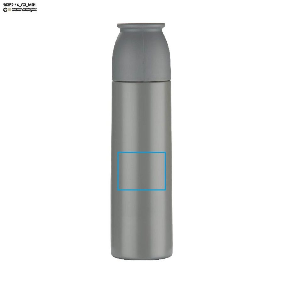 Termos FAZARI, 500 ml: Pole znakowania z przodu · Grawerowanie laserowe