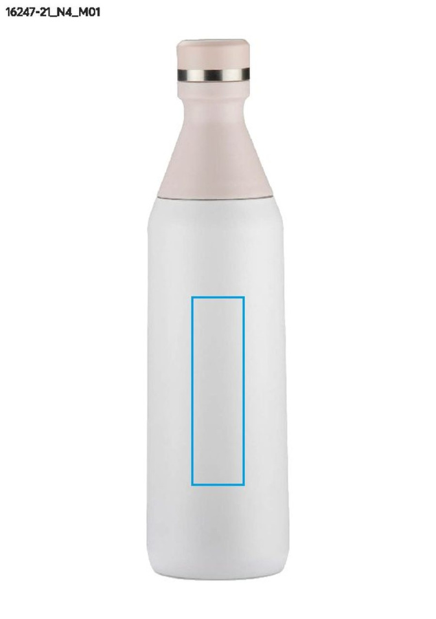 Bouteille ELI 500 ml: Zone de marquage avant · Tampographie