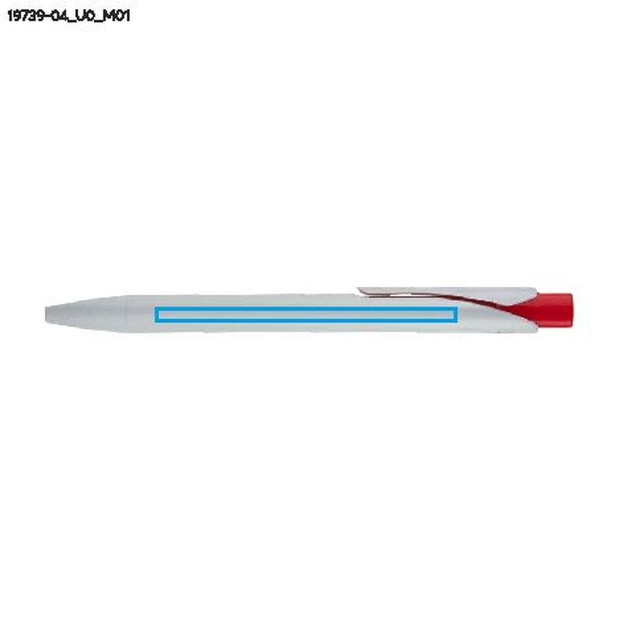Stylo KLIBO: Zone de marquage avant · Impression UV