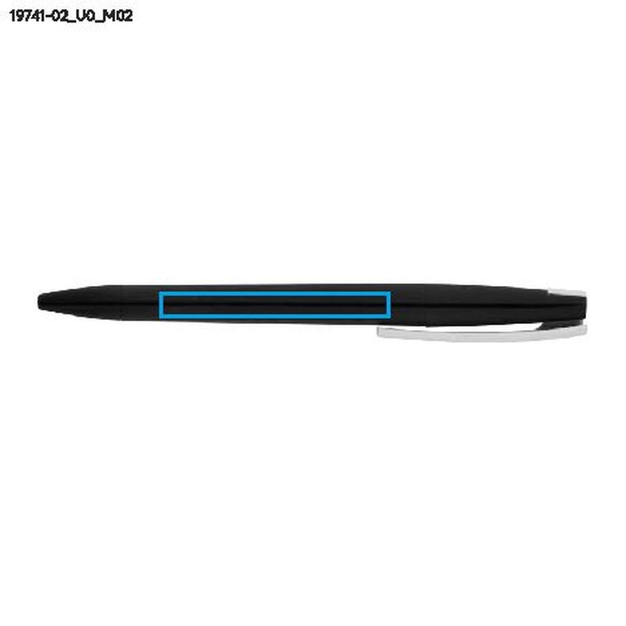 Stylo à bille ZENO: Zone de marquage arrière · Impression UV