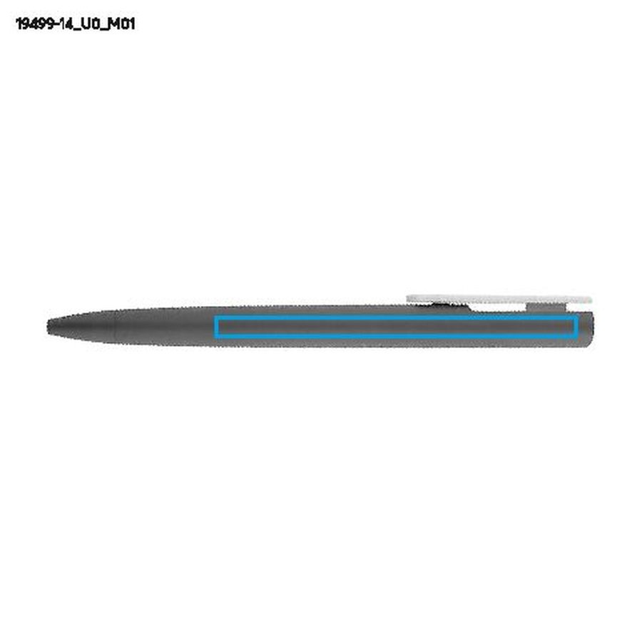 Stylo à bille ALEO: Zone de marquage avant · Impression UV