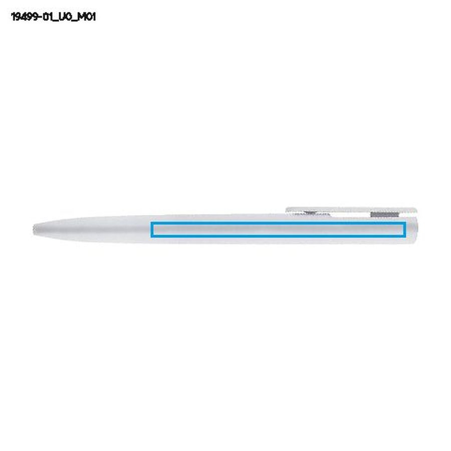 Stylo à bille ALEO: Zone de marquage avant · Impression UV