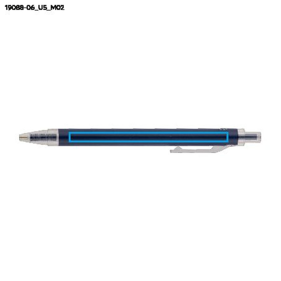 Stylo SPRINGO: Zone de marquage arrière · Impression UV