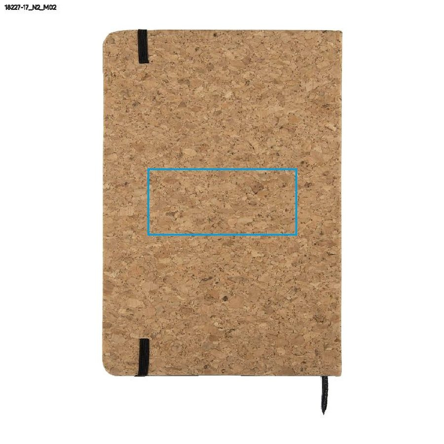 Carnet SKRIP A5: Zone de marquage arrière · Tampographie