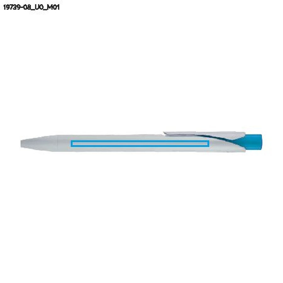 Stylo KLIBO: Zone de marquage clip · Impression UV