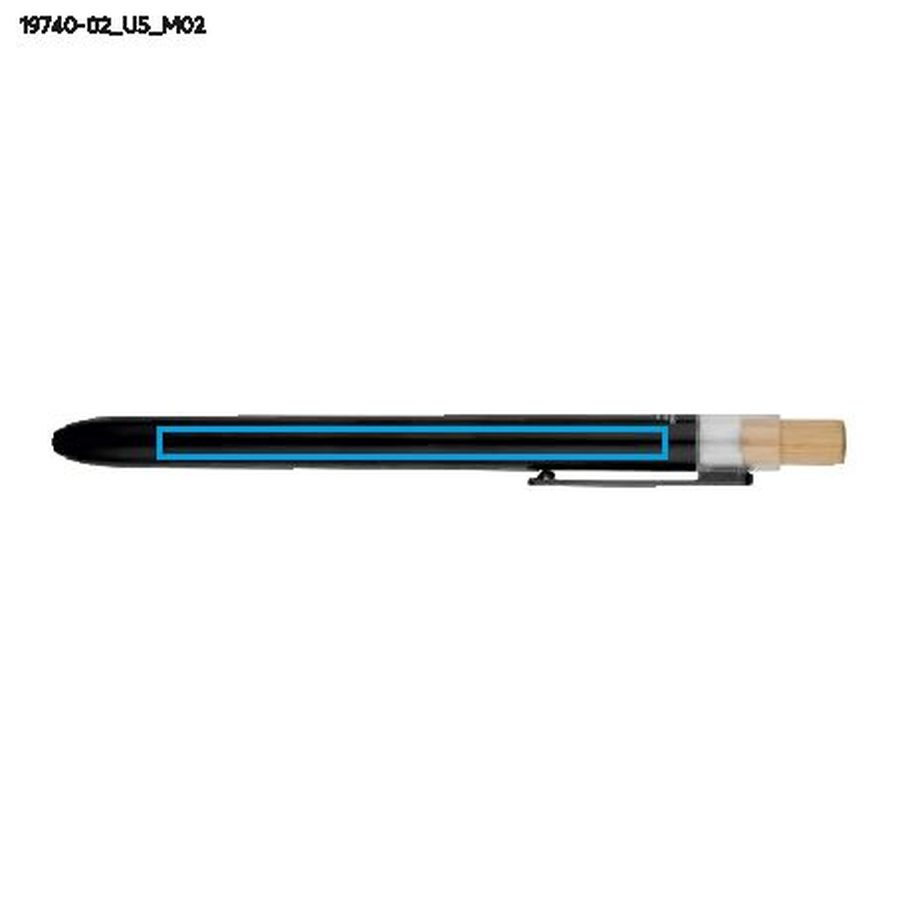 Stylo gel OCEANO: Zone de marquage arrière · Impression UV