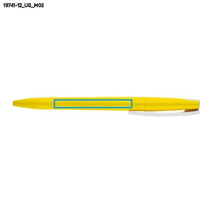 Stylo à bille ZENO: Zone de marquage arrière · Impression UV