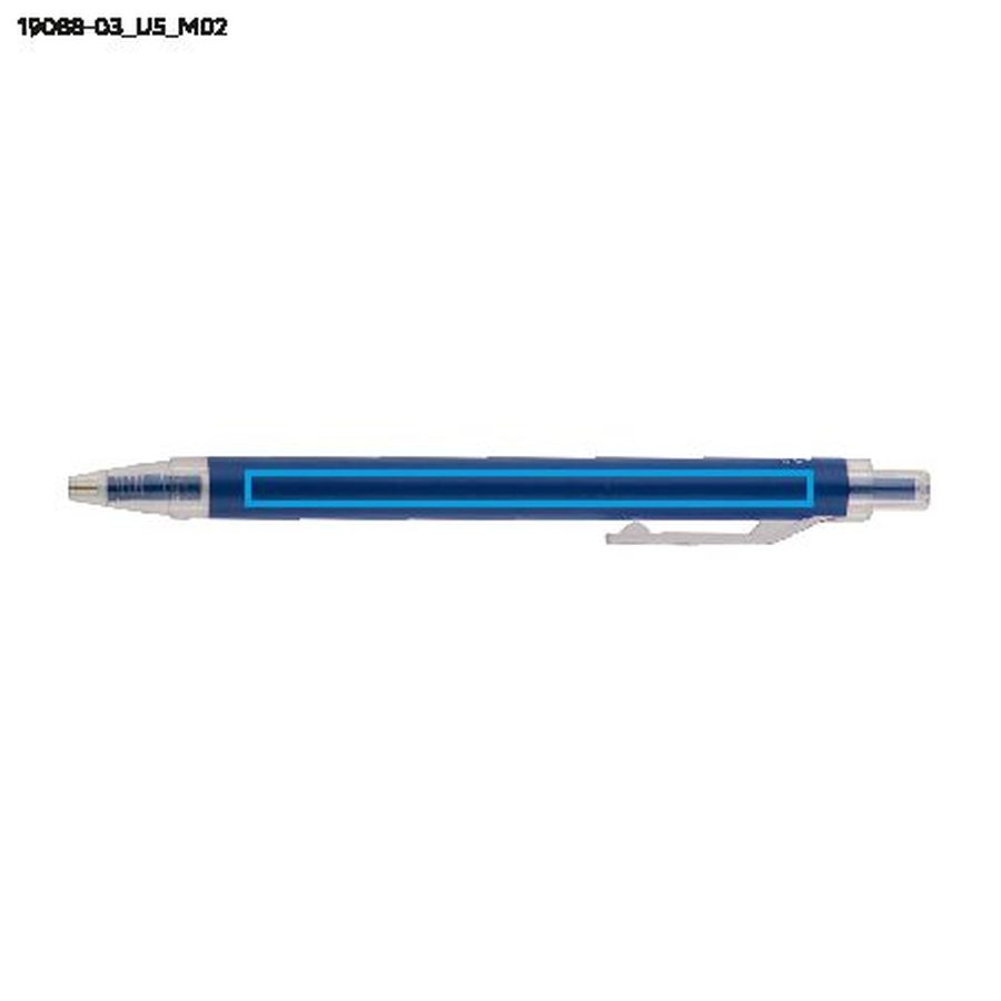 Stylo SPRINGO: Zone de marquage arrière · Impression UV