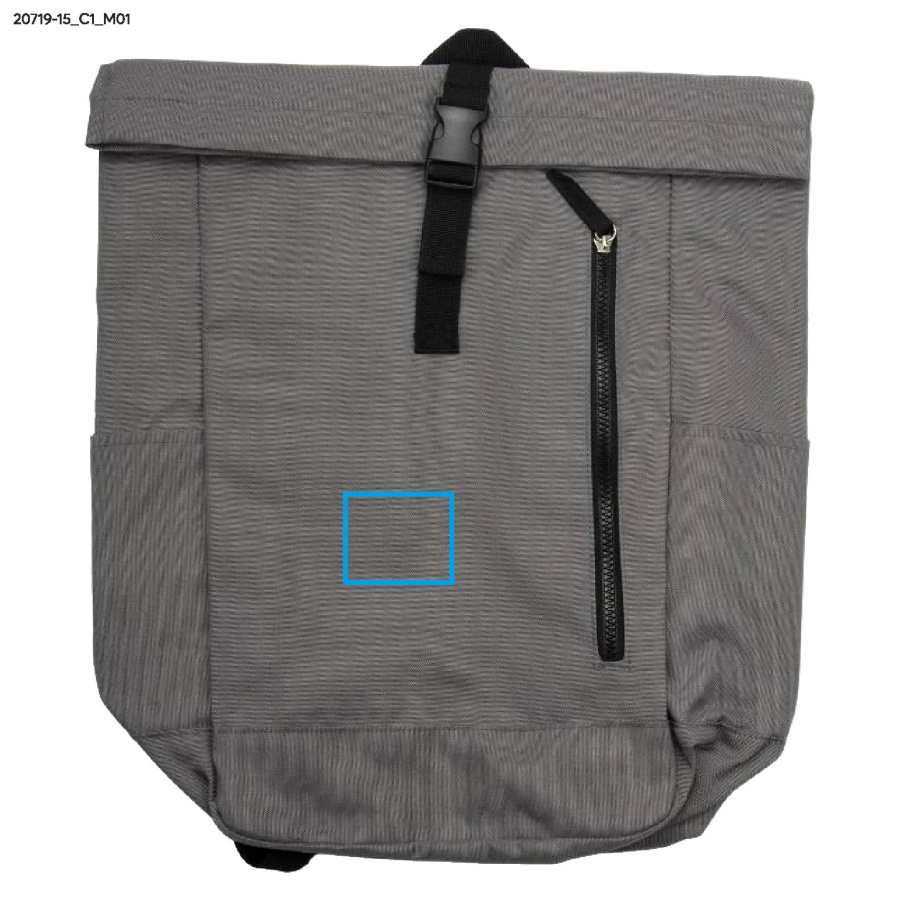 Sac à dos OMI: Zone de marquage avant · DTF