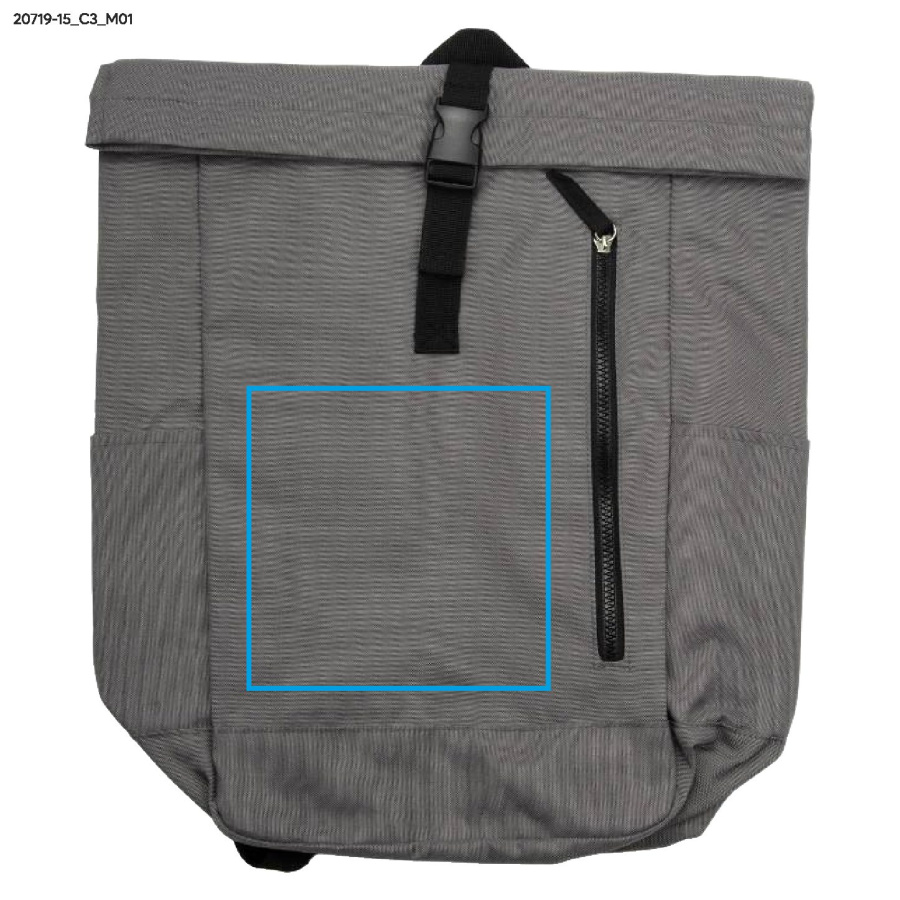 Sac à dos OMI: Zone de marquage avant · DTF
