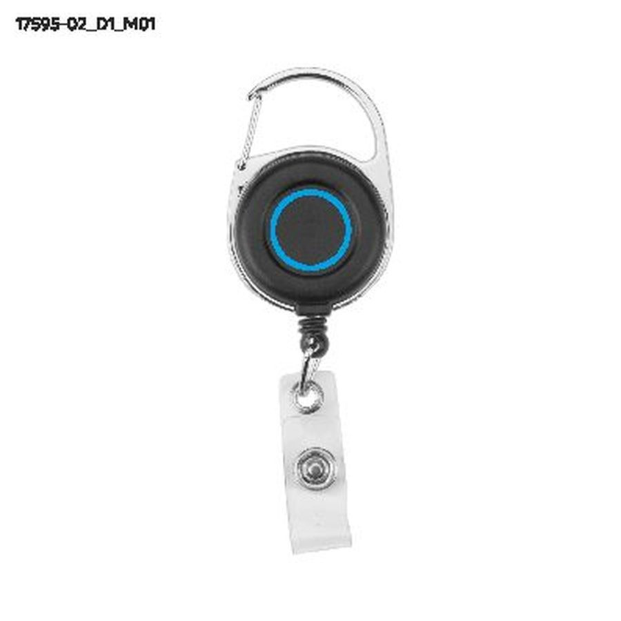 Porte-badge rétractable BUCK: Schéma du fournisseur, zone de marquage, PDF p2
