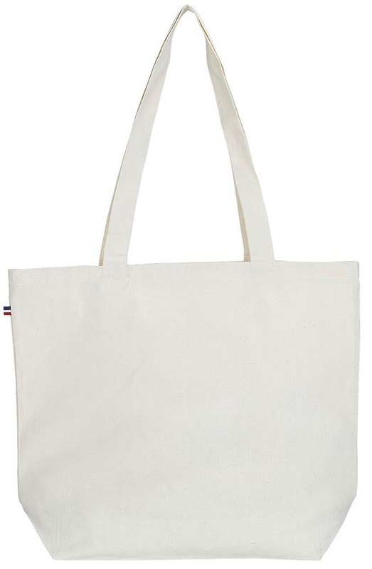 Sac de courses TRISTAN fabriqué en France: Face arrière