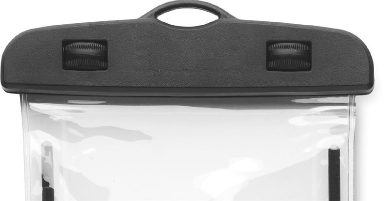 Pochette étanche pour smartphone: Face arrière — Dessus