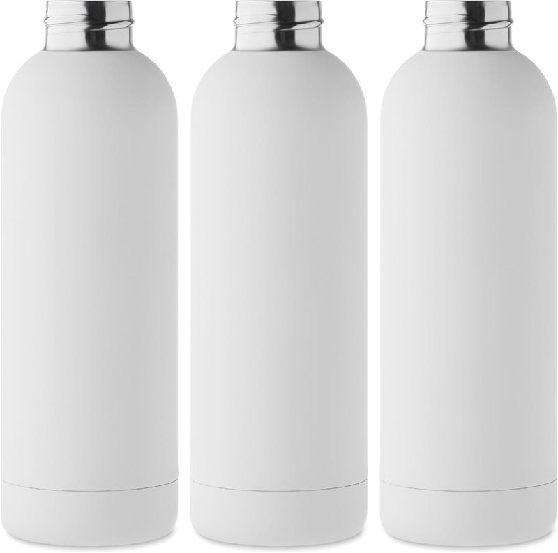 Coffret cadeau boîte-repas et bouteille: Bouteille — Sérigraphie circulaire