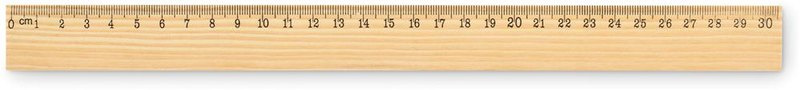 Règle en bois de 30 cm: cm — Face